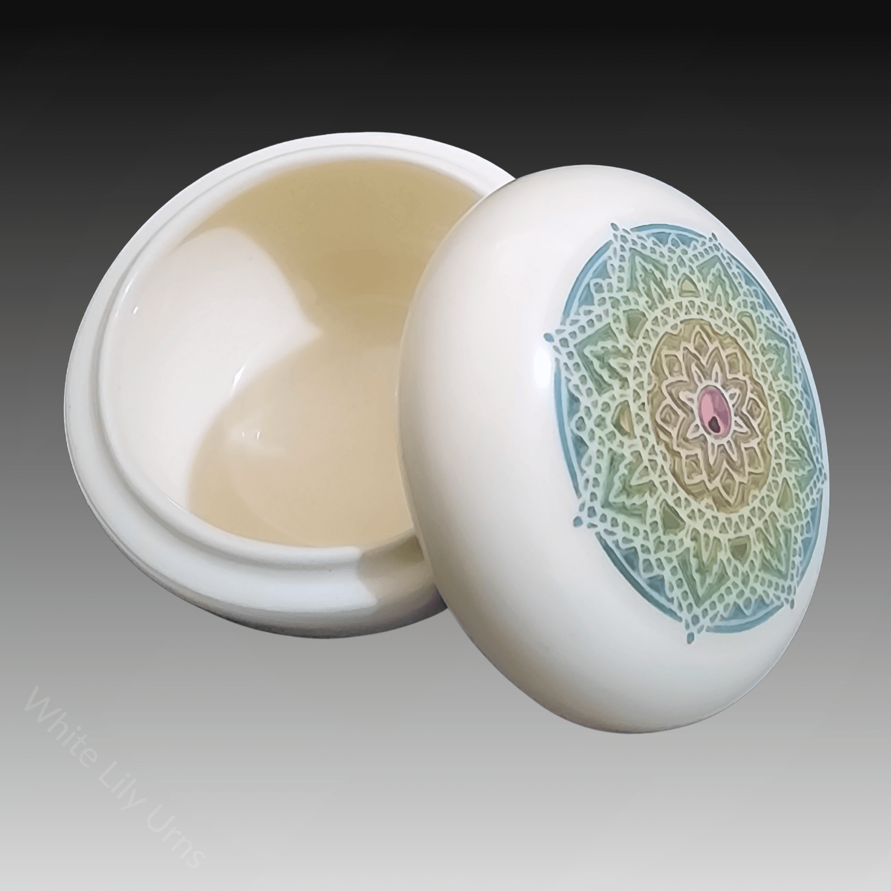 Tiny Handmade Ceramic Keepsake Trinket Boxes