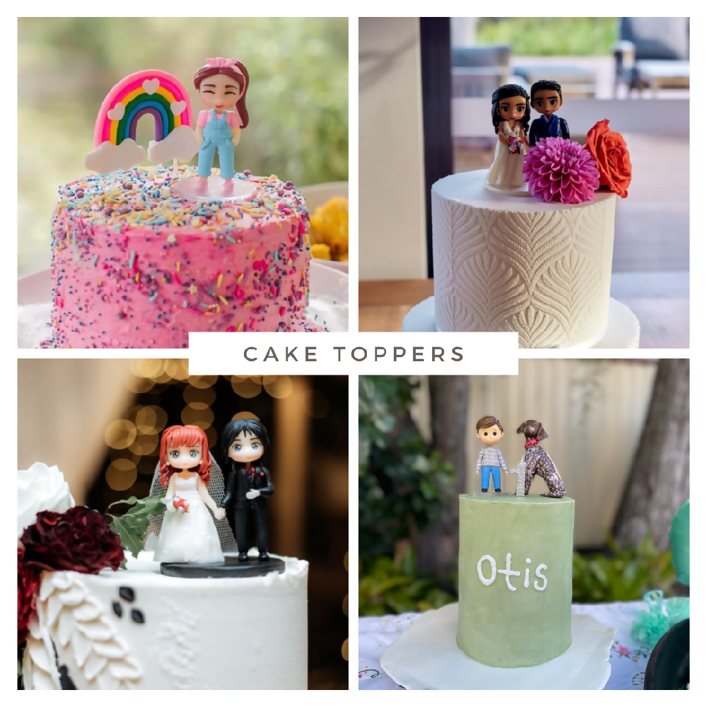 Personalised Cake Toppers for Birthdays, Weddings, Anniversaries