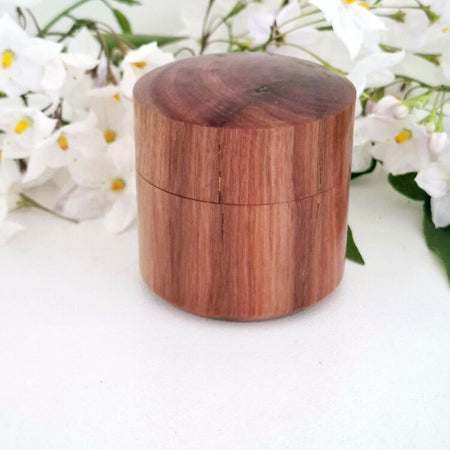 Beautiful Ring Box made of Coastal Gum Timber, Engagement Ring box, Wedding Ring Storage , For that special person, Handcrafted in Rockingham WA