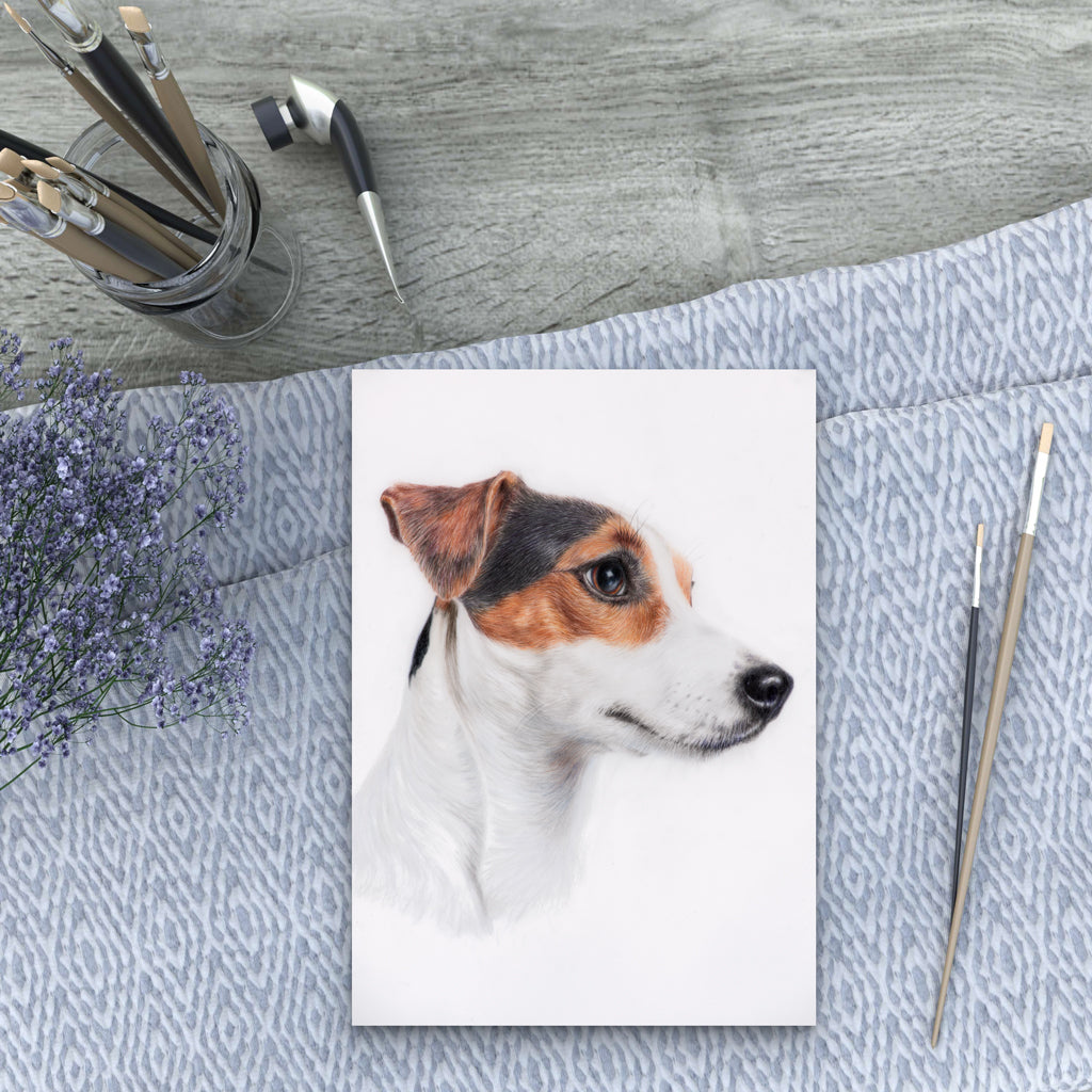 Dog | Jack Russell | Fine Art Print | " Puppy Dog Eyes" | Wall Art