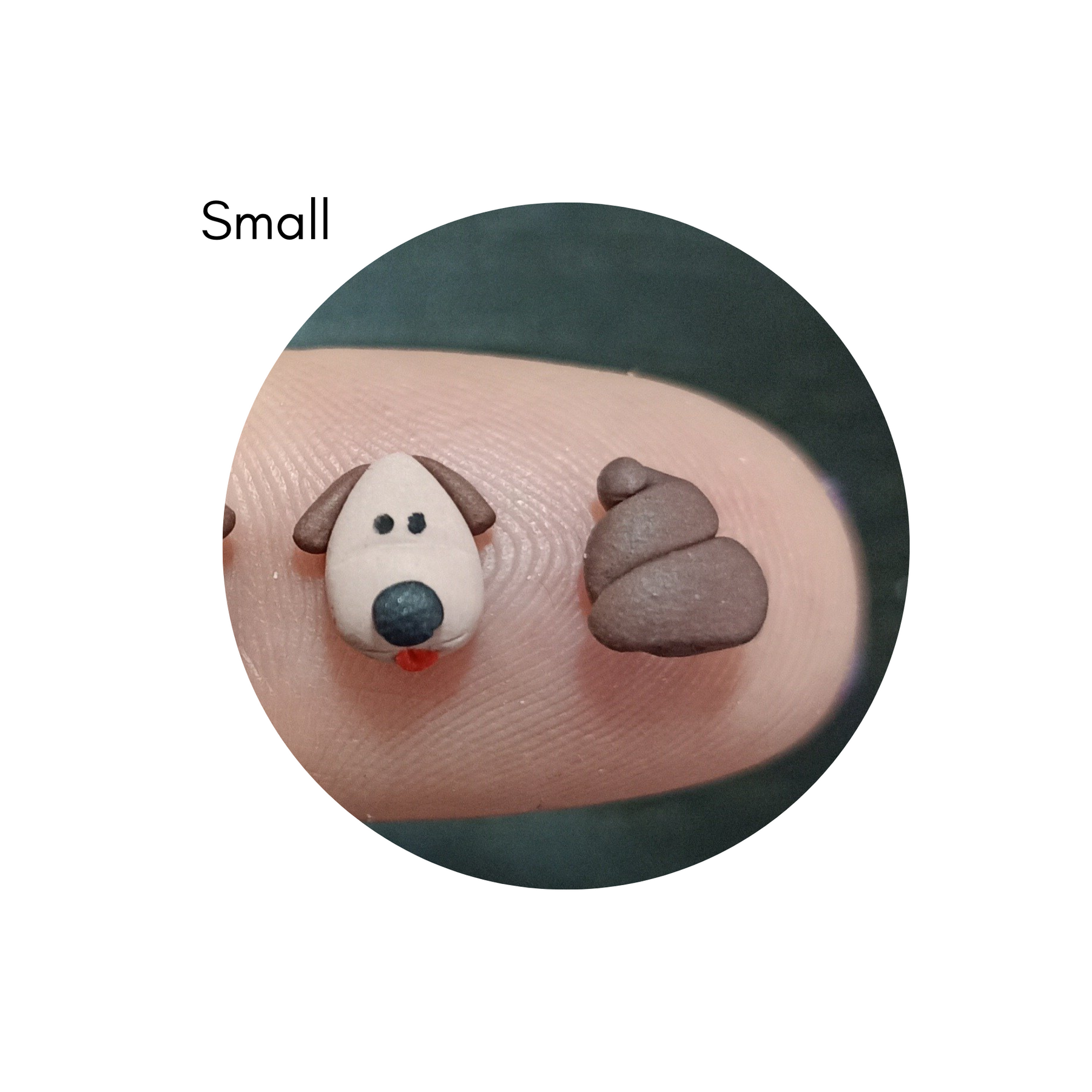Dog stud earrings