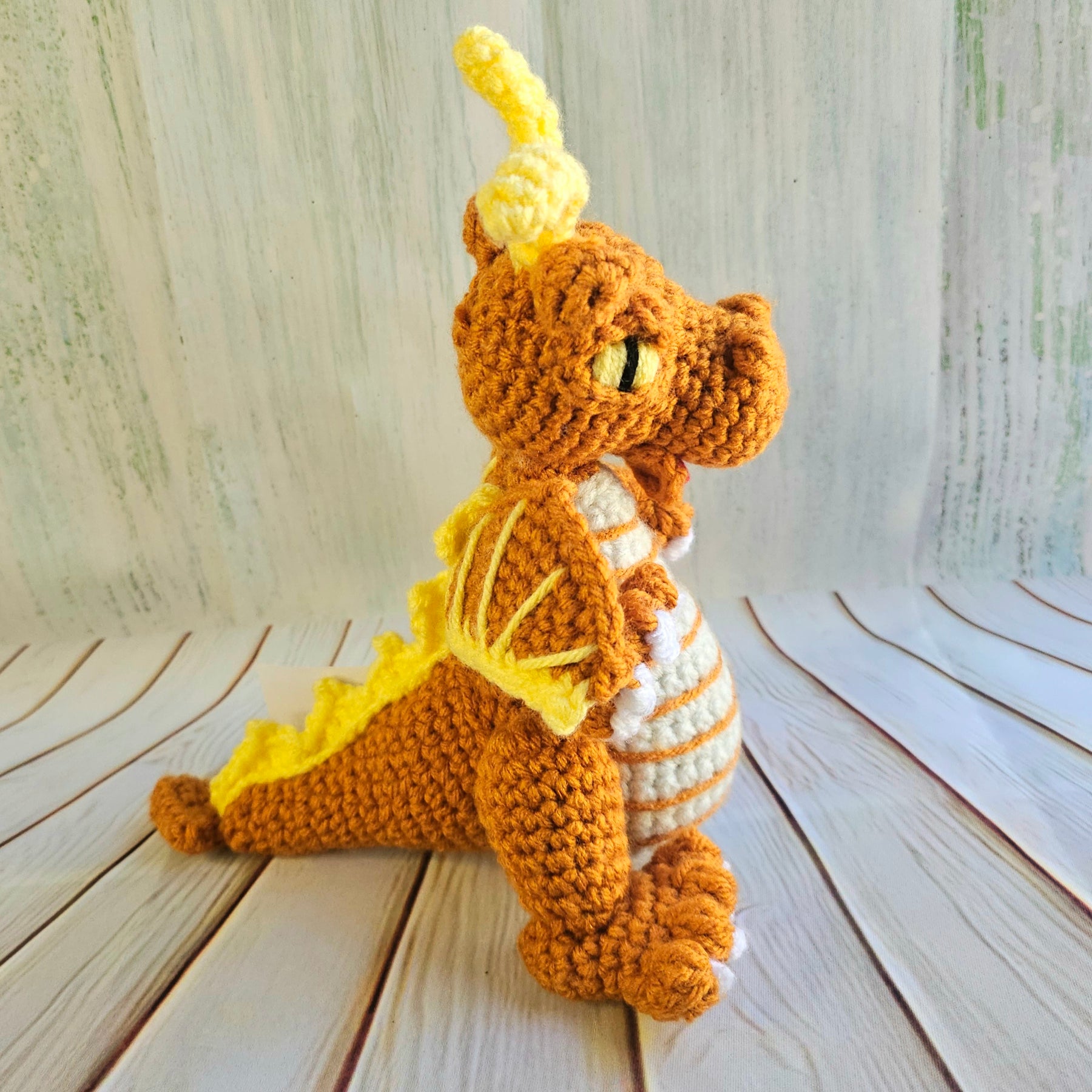 Crocheted Fantasy Dragon