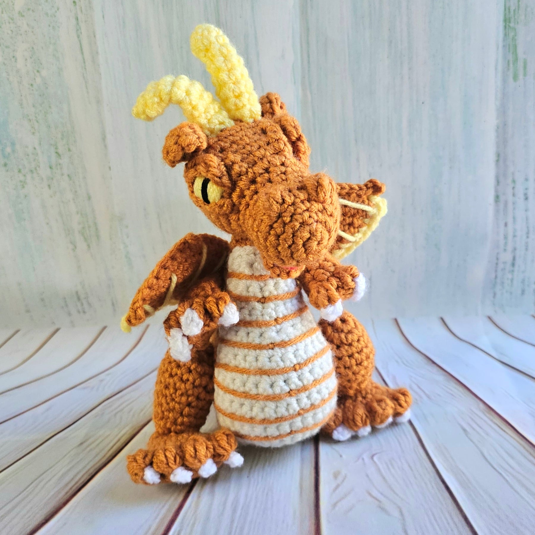 Crocheted Fantasy Dragon