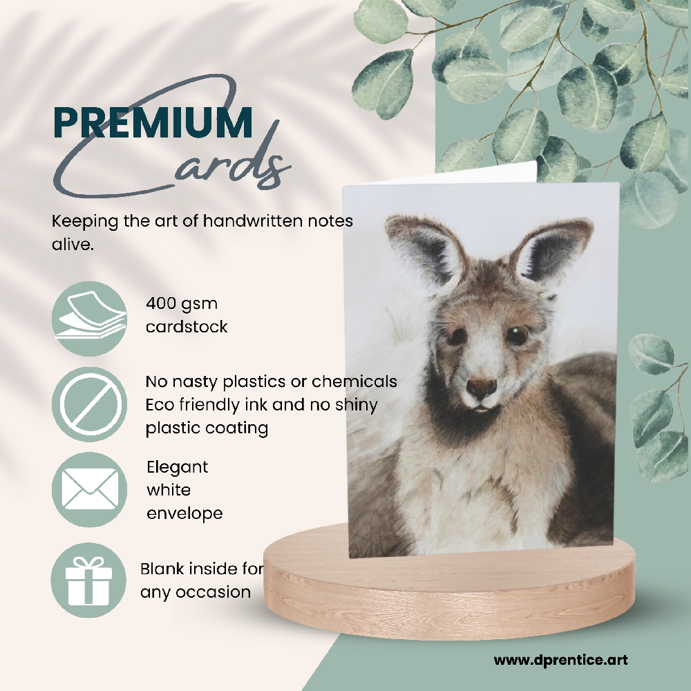 Product Image premium blank greeting card