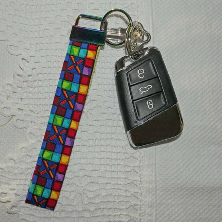 Key fobs. bright colours. Teacher and thankyou gifts. Free post