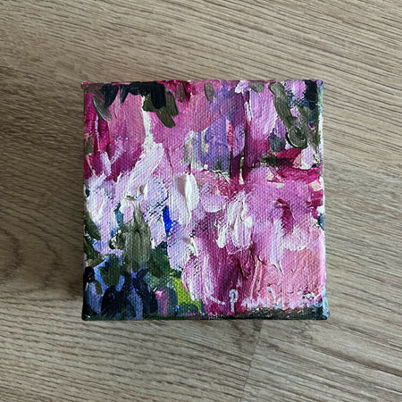 “My Love” 10x10cm mini canvas