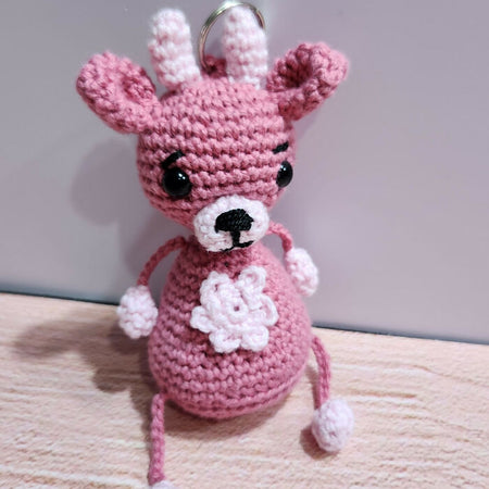 crochet amigurumi (goat - 12cm(H) )