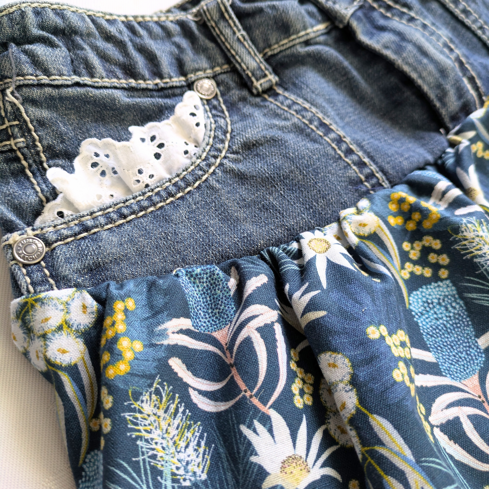 girls-upcycled-denim-skirt-size-7-australian-flowers-handmade-sewing-artist-the-denim-patch (4)