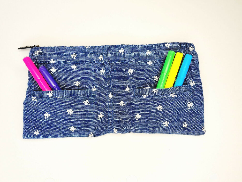 Tropical Pencil Case, Make-up Bag, Pouch - FREE SHIPPING!