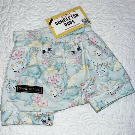 Dreamy Dragons - Handmade Baby Pants by Dumbleton Duds | Sizes 000, 00, 1