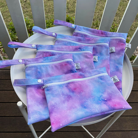 Water-resistant wet bags - Candy Galaxy (Paigely)