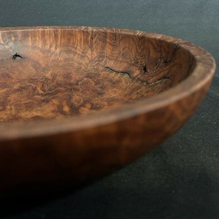 Redgum burl bowl