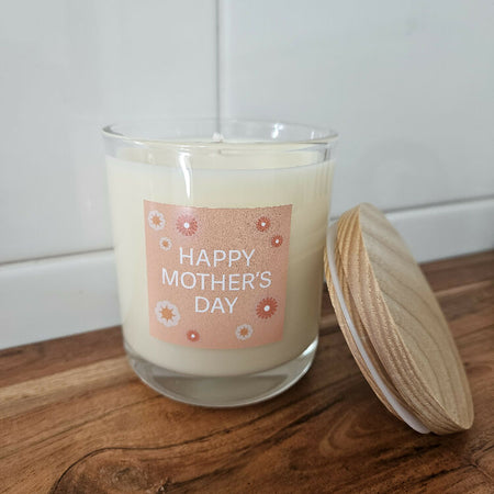 Happy Mother's Day Candle - Vanilla Caramel