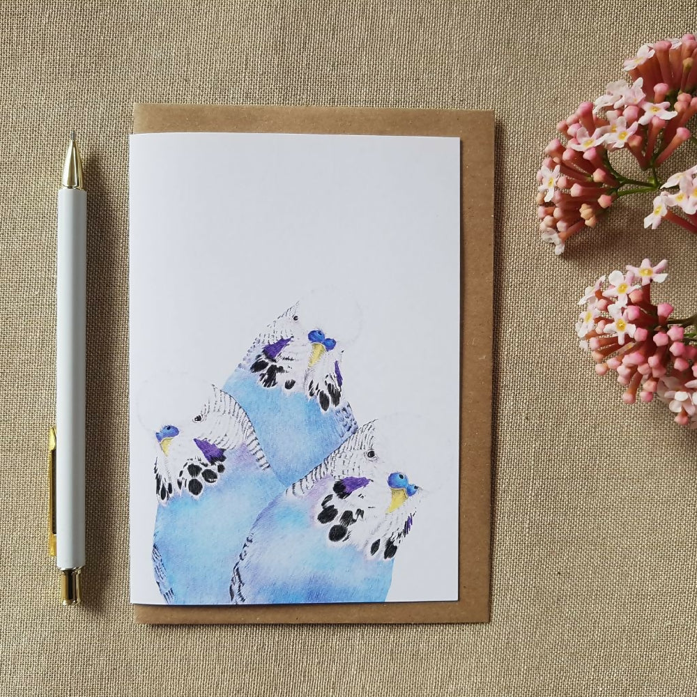 budgies3greetingcard