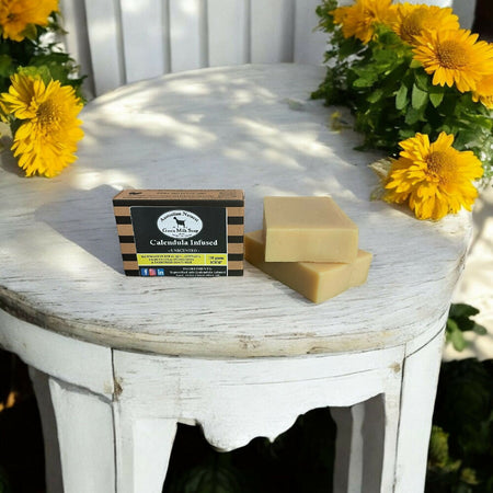 Australian Natural Goats Milk Soap - Calendula Infused