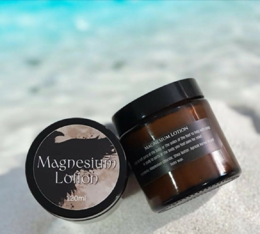 Magnesium Lotion beach Pic