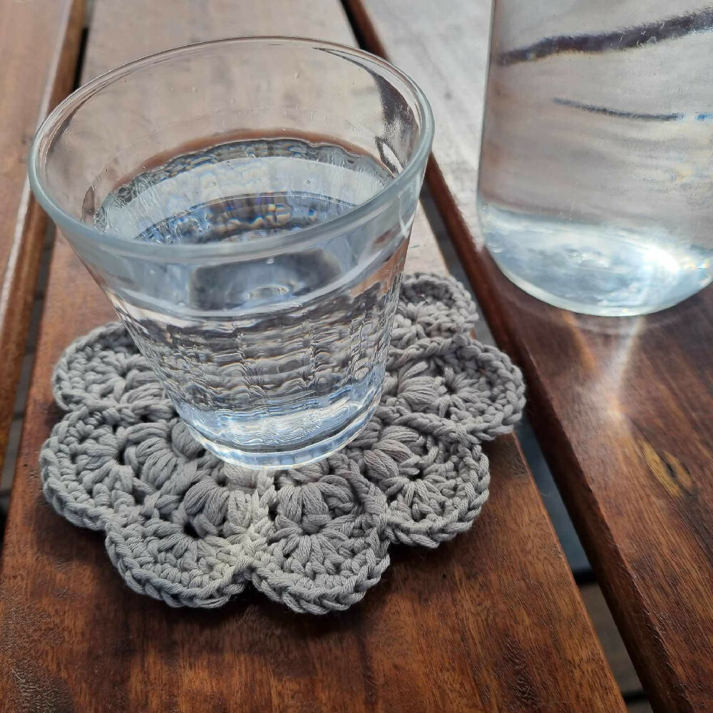 Boho Crochet Coasters | Various colours