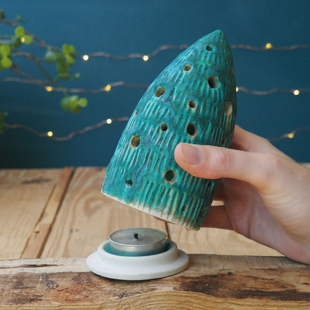 Ceramic Tree Luminary