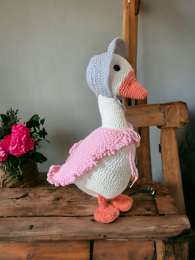 Crochet Mother Goose or Papa Goose