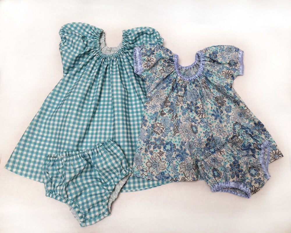 Digital sewing pattern-girl's peasant dress-Sweet Pea