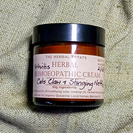 Arthritis Stinging nettle and Cats Claw homeopathic Cream.60G