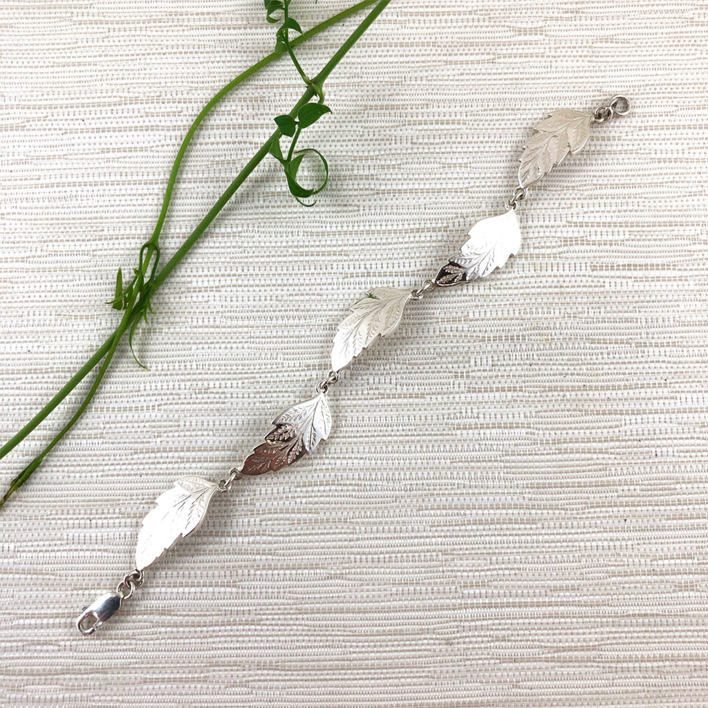 Sterling Silver Family Tree Bracelet