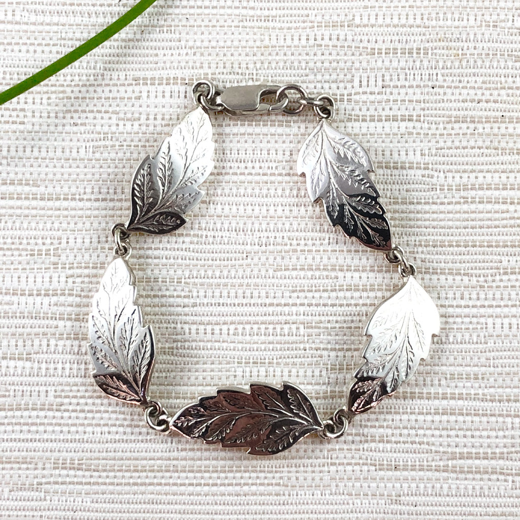 Sterling Silver Family Tree Bracelet