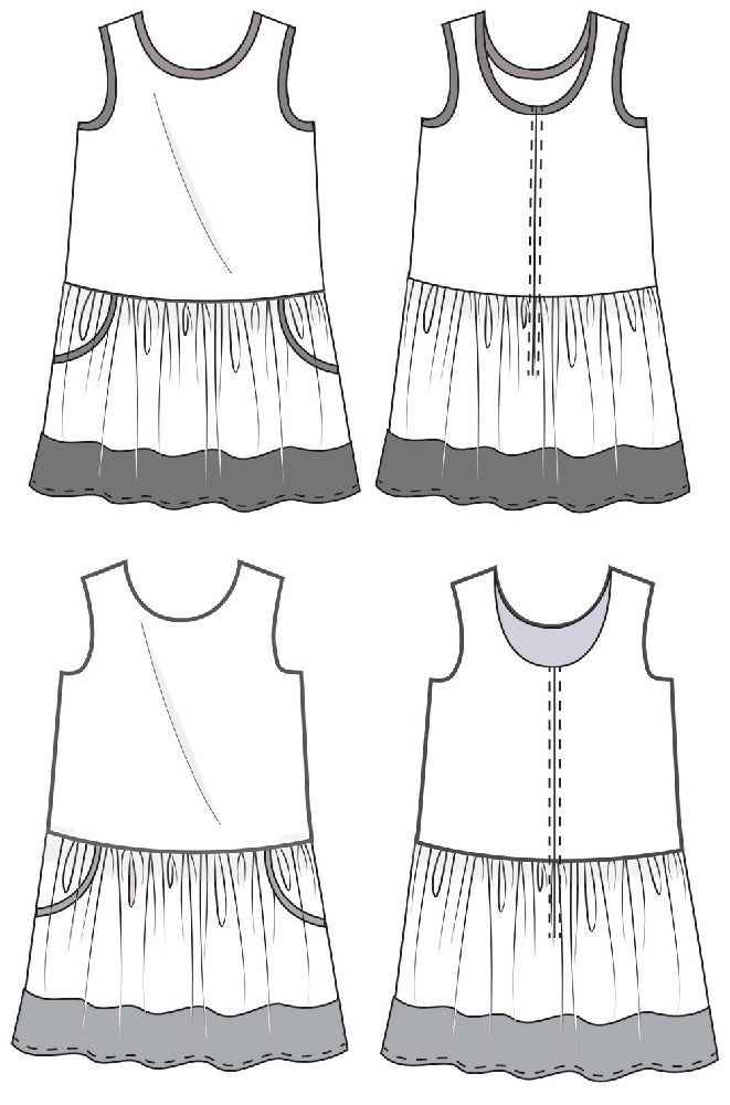 Aubrey Dress Sketch-3 Four