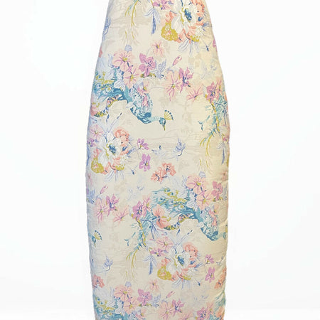 Peacock Padded ironing board cover