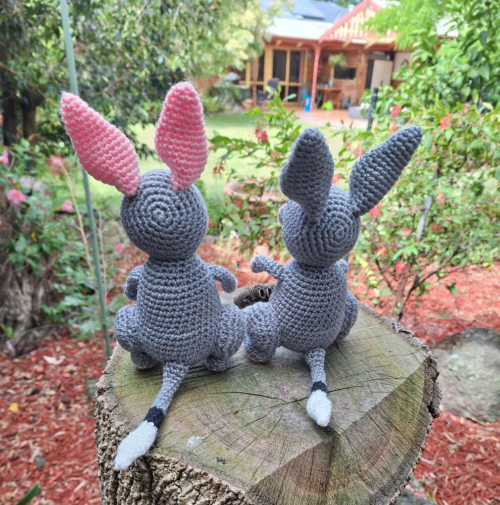 acrylic bilbies rear