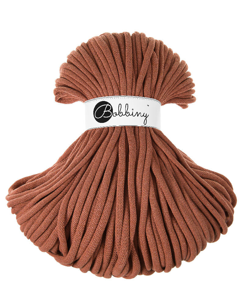 Terracotta cotton cord 9mm 100m