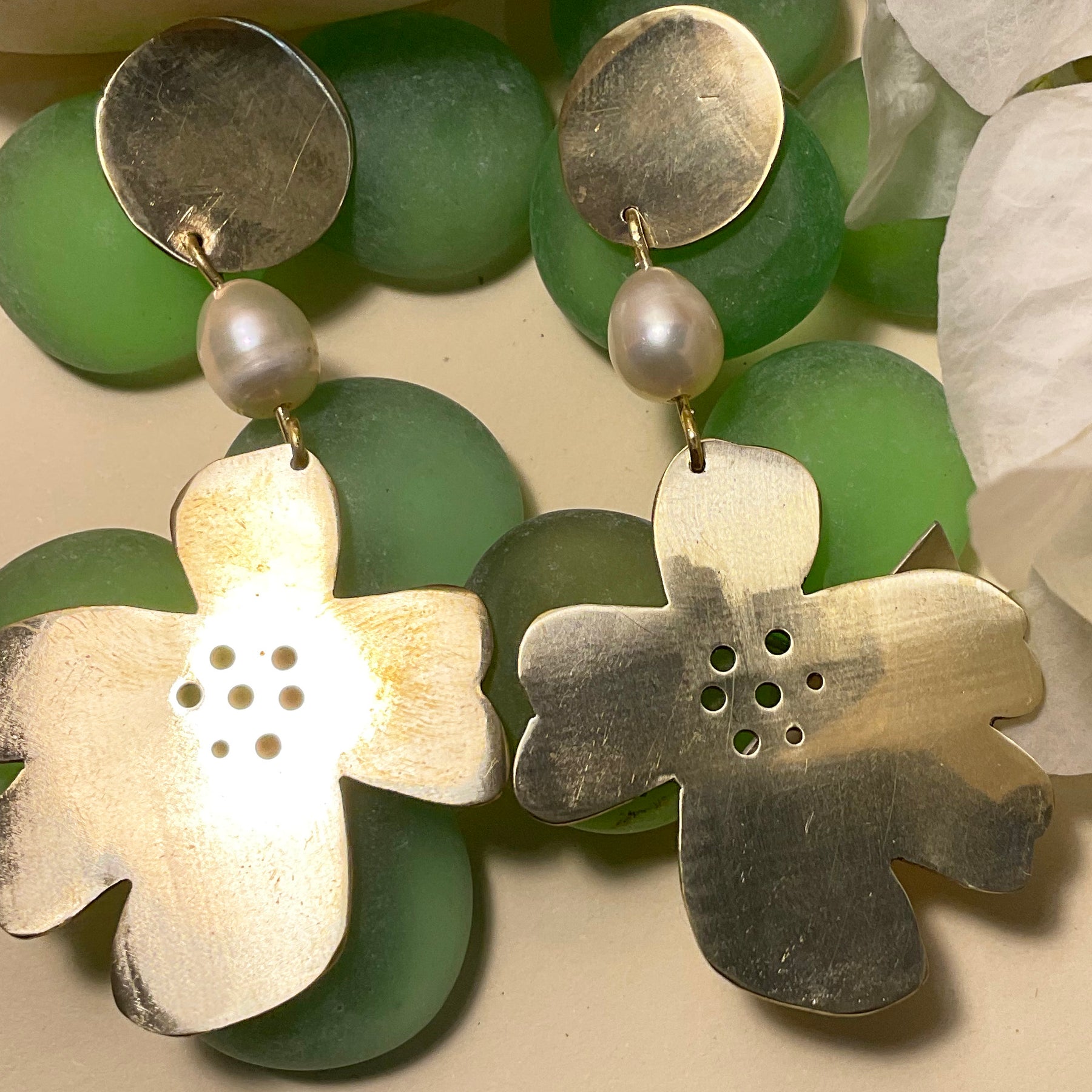 Golden Bloom Earrings