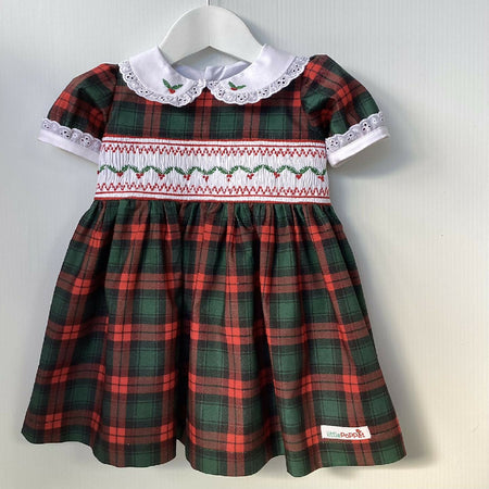 Vintage Tartan Christmas Dress