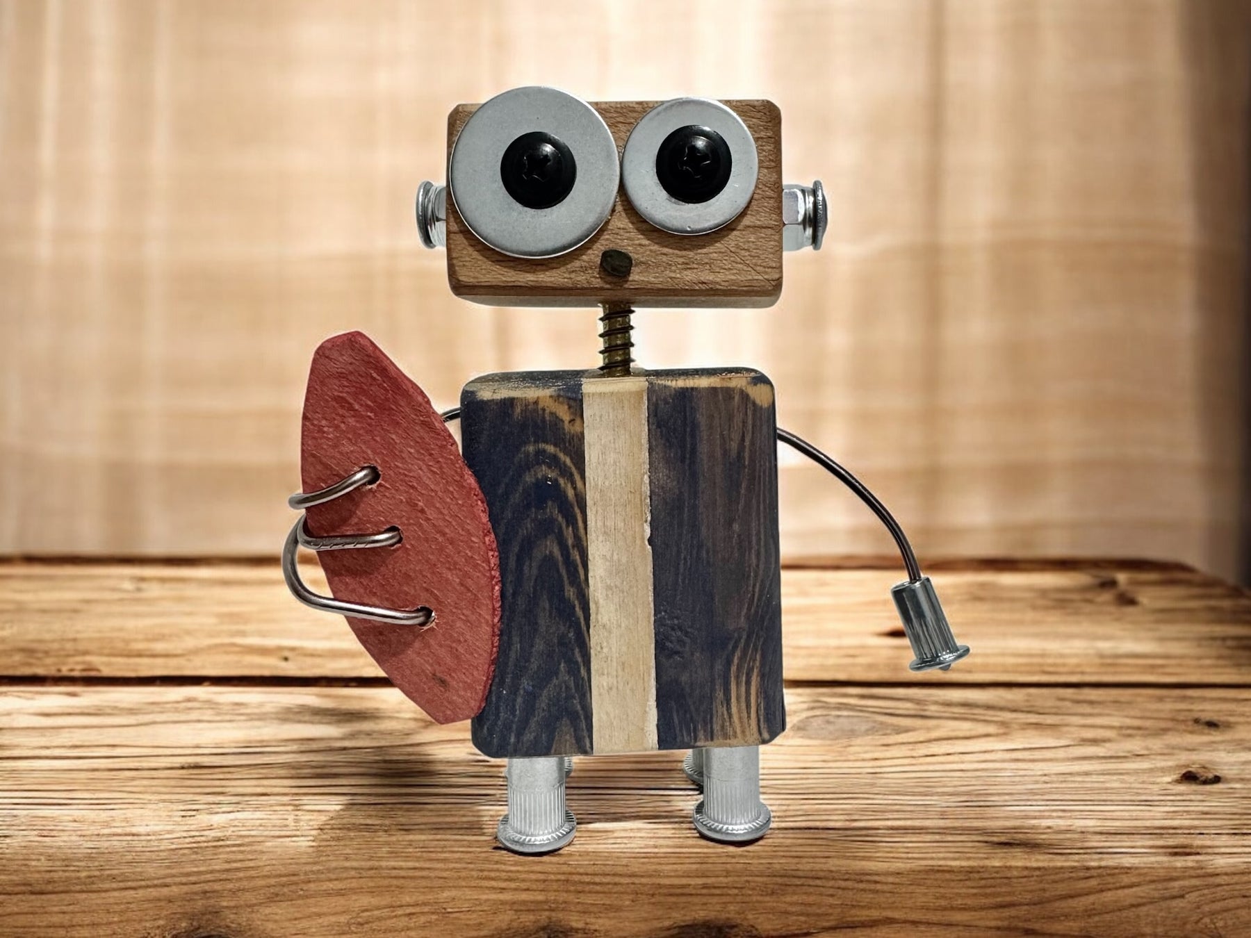 Frederick - Wooden Footy Robot