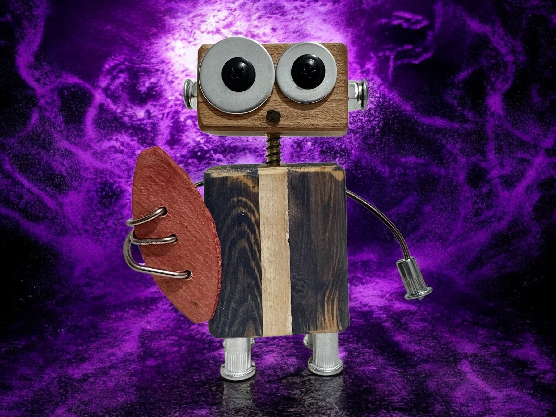 Frederick - Wooden Footy Robot