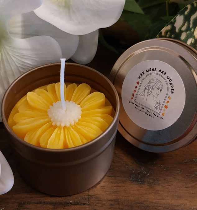 Scented Soy Candles - Daisy Glow Collection