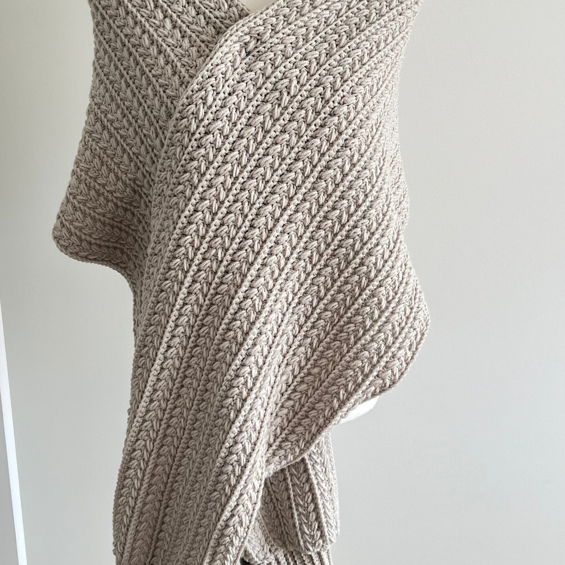 Winter Wheat Sweater Scarf