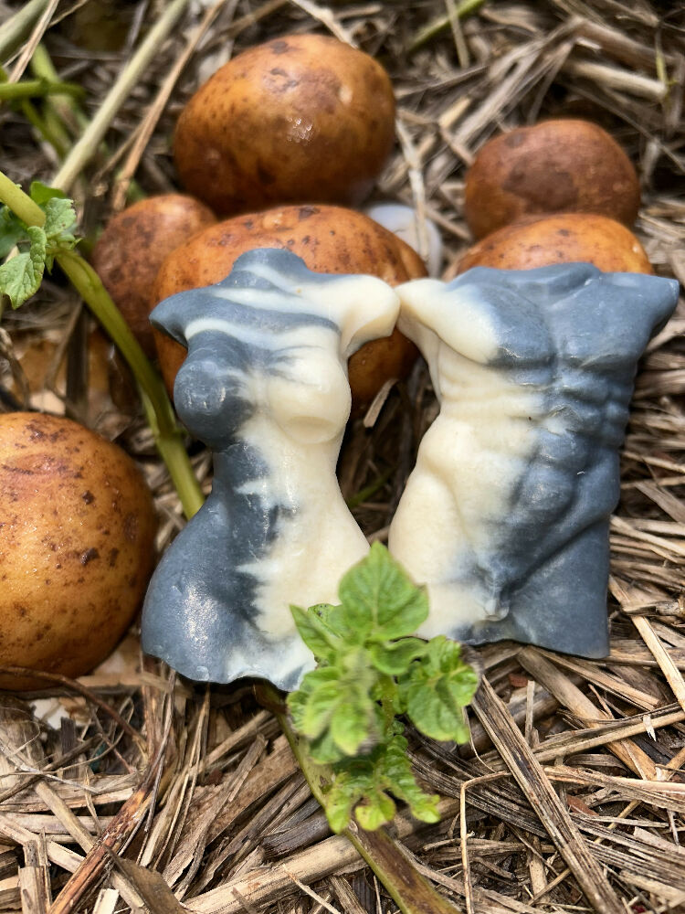 Potato water infused soap