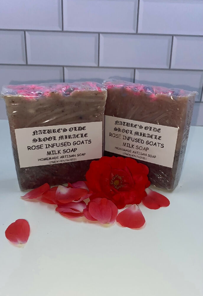 Flower infused soap gift pack