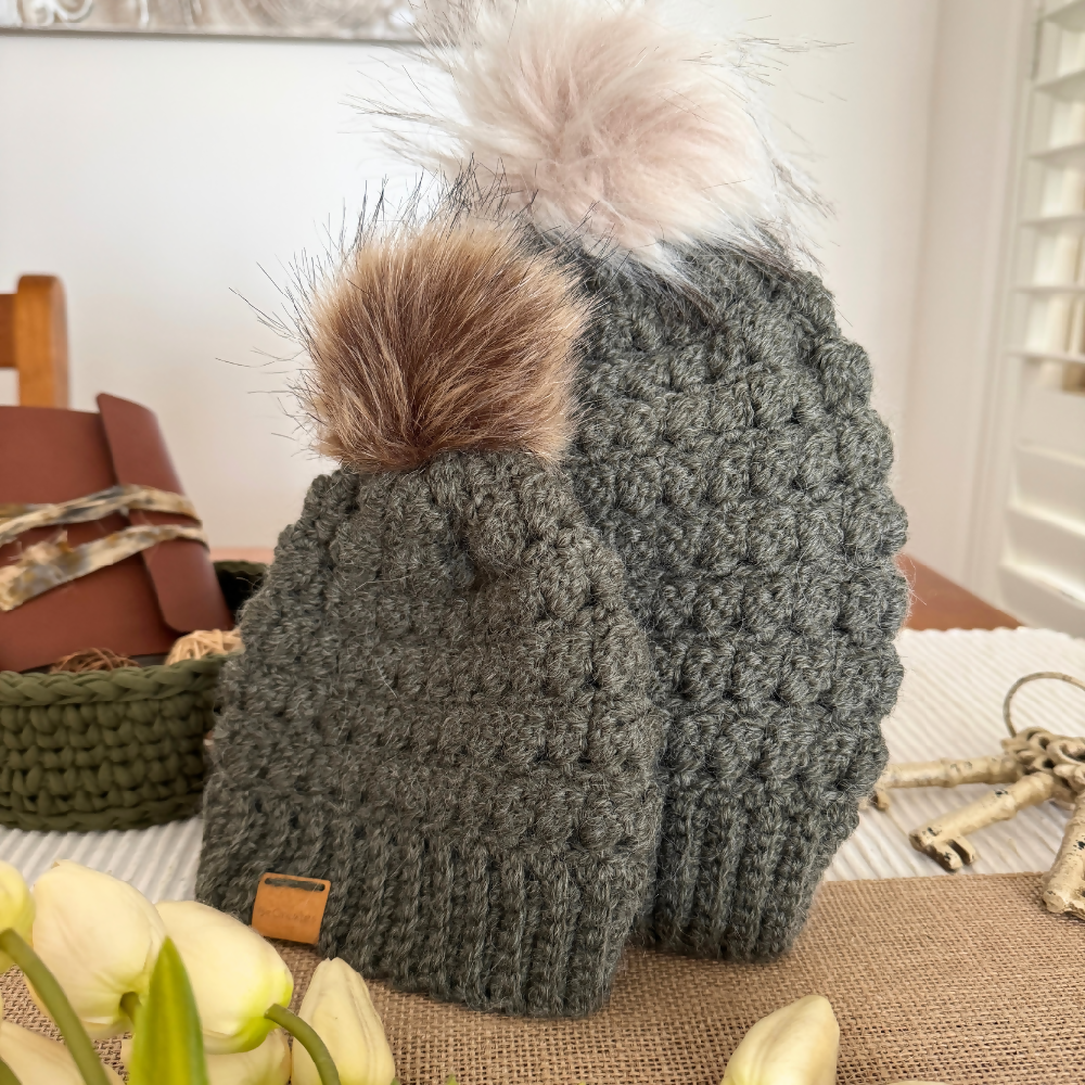 Mum-and-bub-green-earth-beanie-set (2)