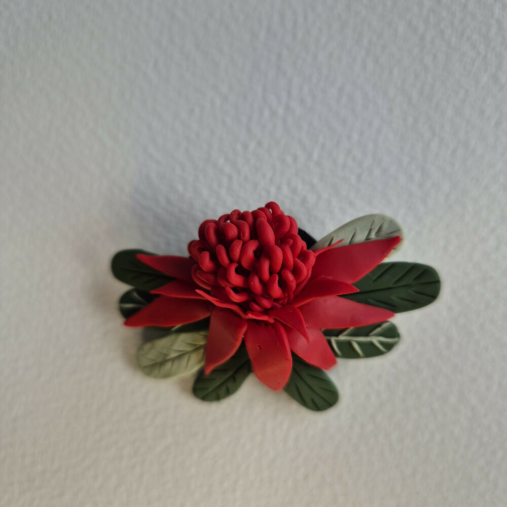 Waratah Brooch