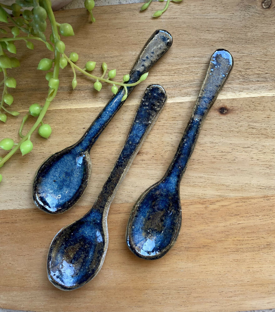 Ceramic Teaspoons / Handmade Pottery