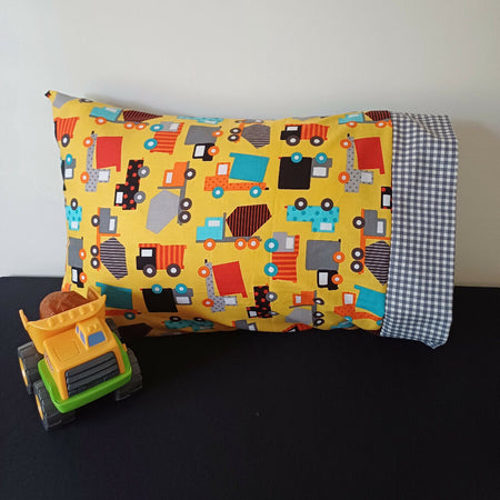 Pillowcases - Toddler - Standard - Trucks