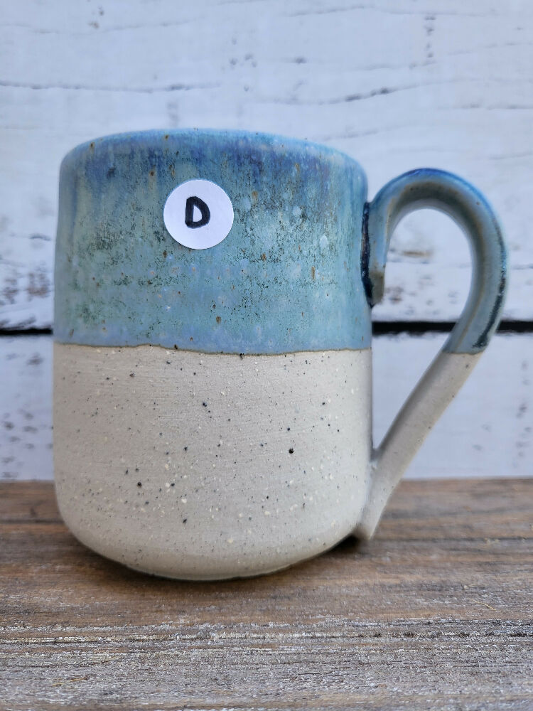 Blue Handmade Ceramic Mug