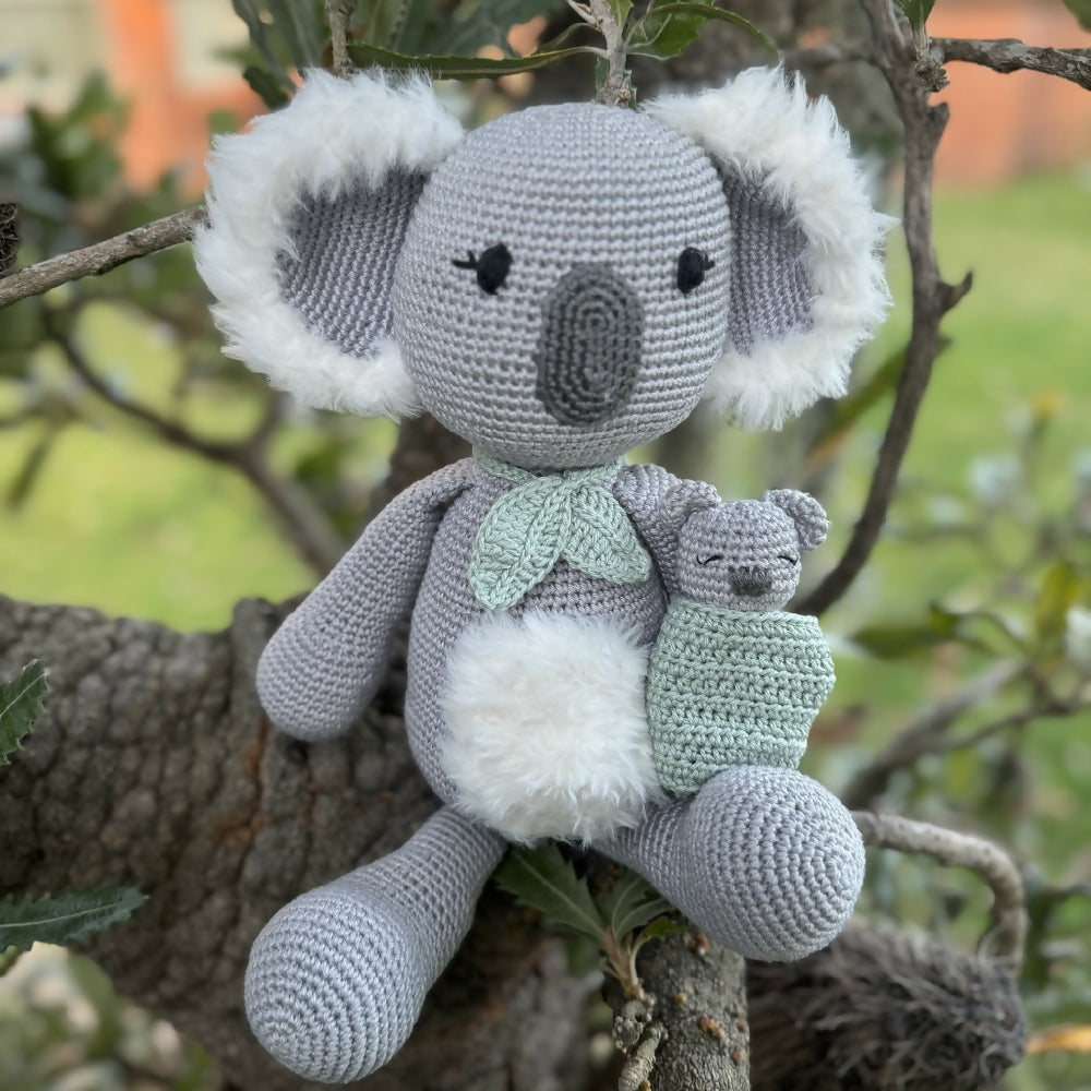 Handmade crochet Soft Toy, Koala, Australian Animals