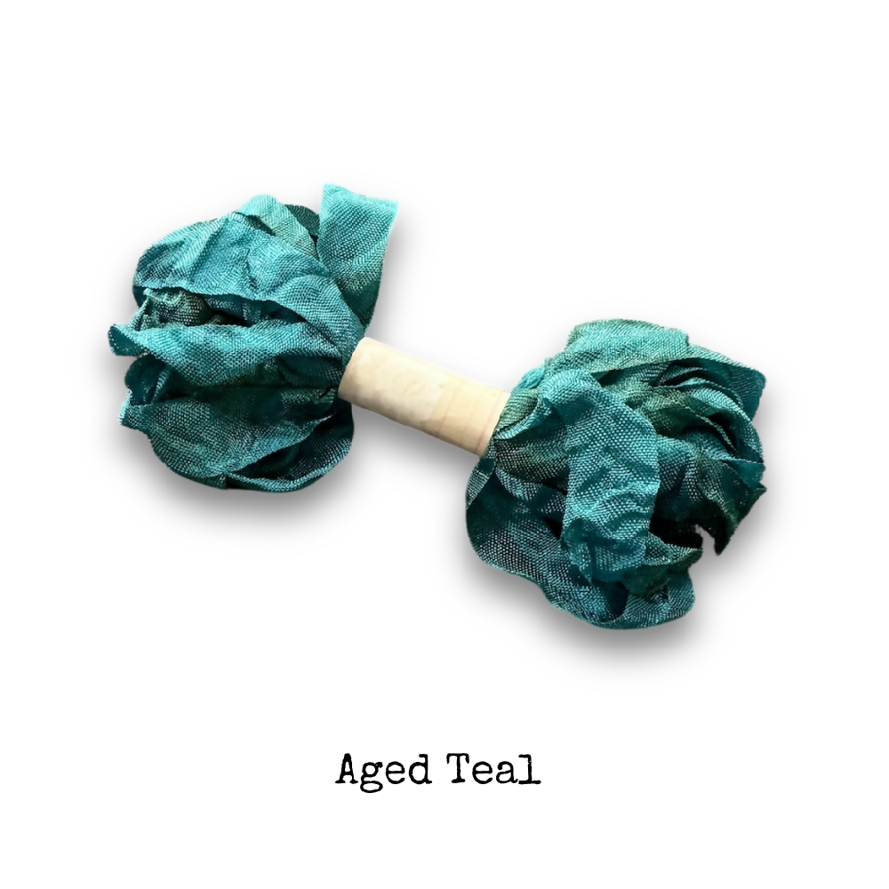 TLP Aged Teal Seam Binding Ribbon