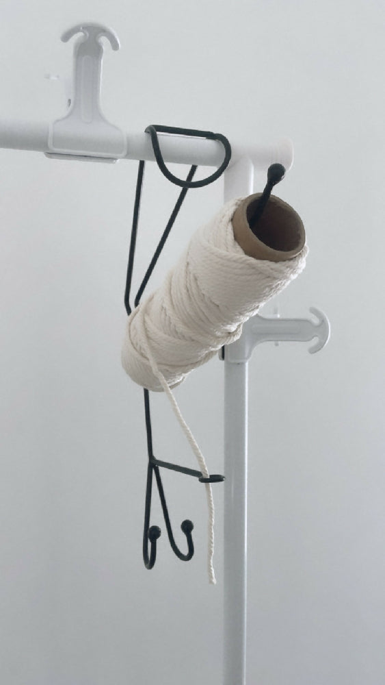 Hanging Macrame Cord Holder