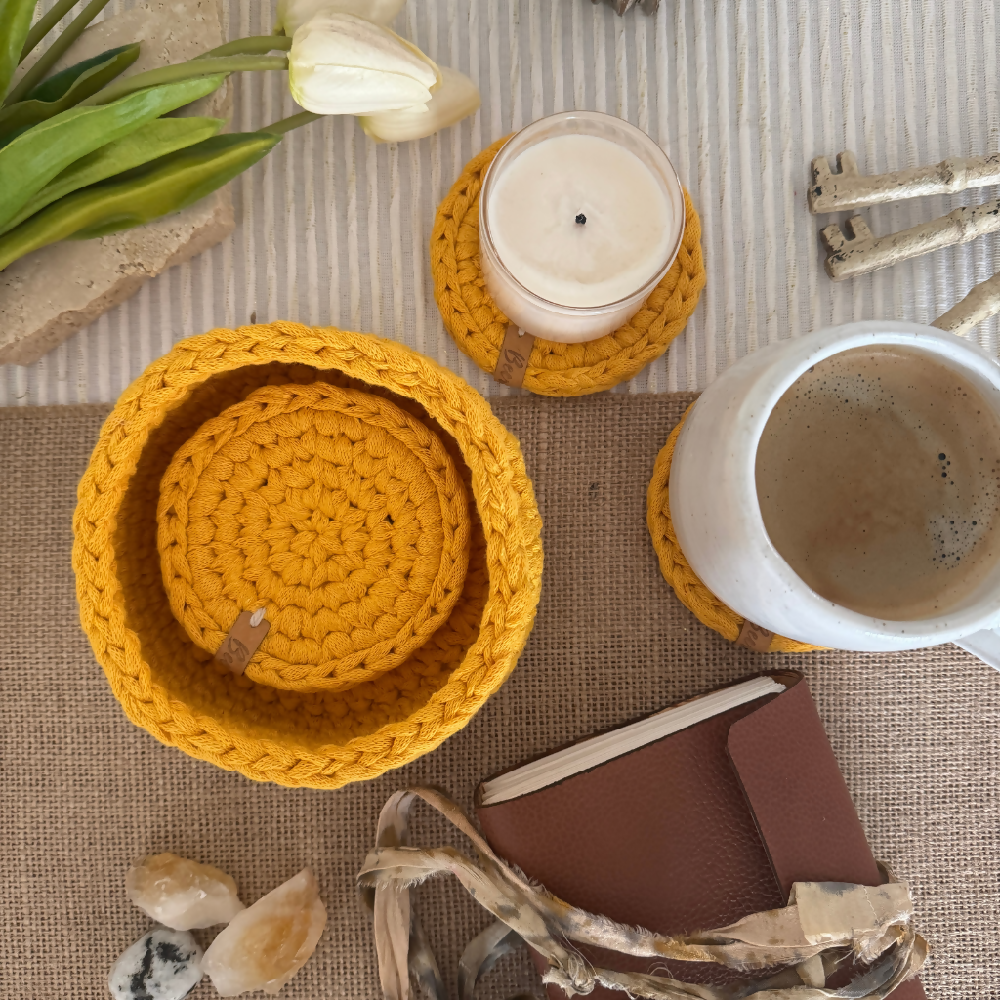 Mustard-coaster-basket-set-ritual