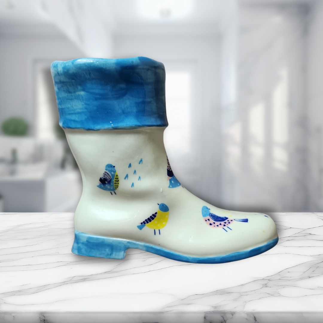 Cheeky Gumboot Vase