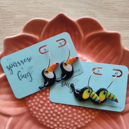 Toucan Earrings